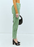 Max Mara Women Cotton Drill Pants