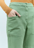 Max Mara Women Cotton Drill Pants