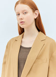 Max Mara Women Oversized Canvas Blazer