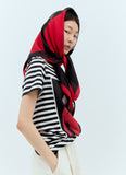 Max Mara Women Printed Silk Scarf
