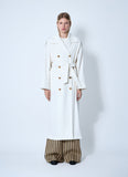 Max Mara Women Water-Repellent Garbardine Trench Coach