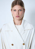 Max Mara Women Water-Repellent Garbardine Trench Coach