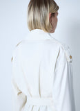 Max Mara Women Water-Repellent Garbardine Trench Coach