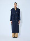 Max Mara Women Gabardine Wool Coat