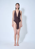 Max Mara Women Cristel Belted Swimsuit