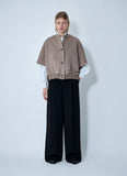 Max Mara Women Cashmere Logo Motif Poncho