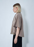 Max Mara Women Cashmere Logo Motif Poncho
