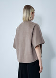Max Mara Women Cashmere Logo Motif Poncho