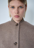Max Mara Women Cashmere Logo Motif Poncho