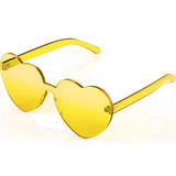 Maxdot Heart Shape Sunglasses Party Sunglasses