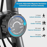 Maxkare MK-4012 Exercise Bike with Arm Resistance Bands