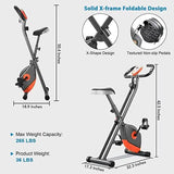 Maxkare MK-4012 Exercise Bike with Arm Resistance Bands