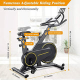 MaxKare Stationary Upright Exercise Bike