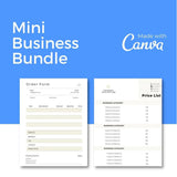 Downloadable 5 Page Business Template Bundle Style #2