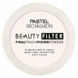 Pastel Profashion Fixing Powder 00 - Shine Control, Long Lasting Makeup, Blue Light Protection, Radiant Skin, Soft Focus Finish