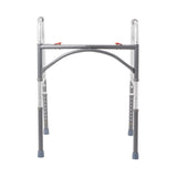 McKesson Bariatric Folding Walker, Silver