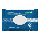 McKesson Disposable Washcloths w/ Aloe, Fresh Scent