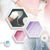 McKesson Toilet Paper Roll. Pack of 80 Tissue Paper 4" x 4.5" White 2-Ply Ultra-Soft Toilet Tissue Standard Size Cored Roll 500 Sheets Bathroom Tissue for Home; Offices; Clinics