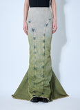Moncler X Rick Owens Women Acid Degrade Al Maxi Skirt