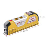 Measuring Tape with Horizontal Laser Line