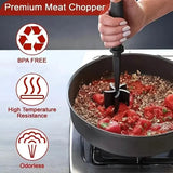 Meat Chopper Shredder, Heat Resistant Pulverizer