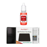 PuriTEST Gold 10K 14K & Silver Test Acid Tester Kit 999 .925 Sterling Testing Stone Detect Precious Metals Detector