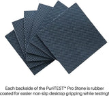 PuriTEST Premium 2x2 White PRO Touch Testing Stone for Gold, Silver & Platinum Jewelry Testing