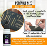 Gold, Silver, Platinum & Diamond Testing Kit JSP Acid & Digital Tester for Diamonds Moissanites and Gemtstones
