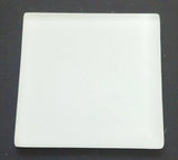 GTE *White* 2''x2'' Testing Touchstone Streak Stone for Gold Silver Jewelry Precious Metal Sterling Acid Solutions 10K 14K 18K 22K .999 24K