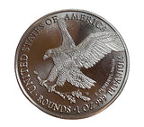 100- 1 Ounce OZ 999 Fine Solid Titanium Precious Metal Liberty Eagle Coins Ingot Bullion Ti Element Chemistry Proof Mint Coin