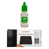 PuriTEST Gold Jewelry Testing Acid 10k 14k 18k Kit Tester N35 Earth Magnet Check Detect Precious Metals