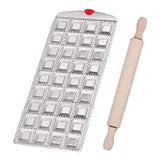 Meglio Aluminum Electric Ravioli with Roller