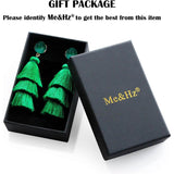 Me&Hz Colorful Layered Tassel Earrings