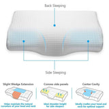 Memory Foam Bed Pillow for Sleeping