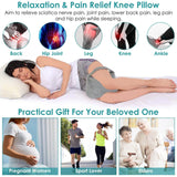 Memory Foam Contour Leg Pillow For Side Sleepers