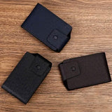 Men Faux Leather 10 Card Slots Coins Bag Wallet