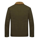 Men Fur Collar Army Tactical Jacket