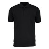 Men's 3-Button Ribbed Short Sleeve Polo