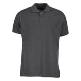 Men's 3-Button Ribbed Short Sleeve Polo