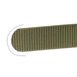 Men's Automatic Metal Buckle Nylon Canvas Webbing Belt