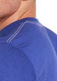 Clearance Men's Bamboo Viscose Long Sleeve Contrast Stitch T-Shirt