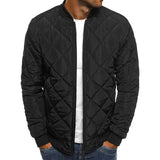Men's Bomber Quilted Diamond Padded Jacket