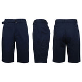 Men's Cotton Chino Shorts with Belt