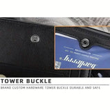Men's Short Multi-Card Slots Tri-Fold Zipper Coin Pocket Wallet