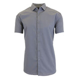 Mens Short Sleeve Dress Shirt