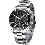 Men's Stainless Steel Watches Chronograph