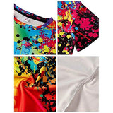 Men's T-shirt 3D Print Print Short Sleeve Going out Tops Streetwear