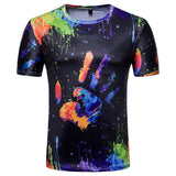 Men's T-Shirt with T-Shirt and Short Sleeves, Personalized 3D Printed T-Shirt