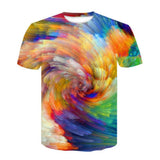 Men's T-Shirt with T-Shirt and Short Sleeves, Personalized 3D Printed T-Shirt