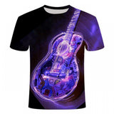 Men's T-Shirt with T-Shirt and Short Sleeves, Personalized 3D Printed T-Shirt
